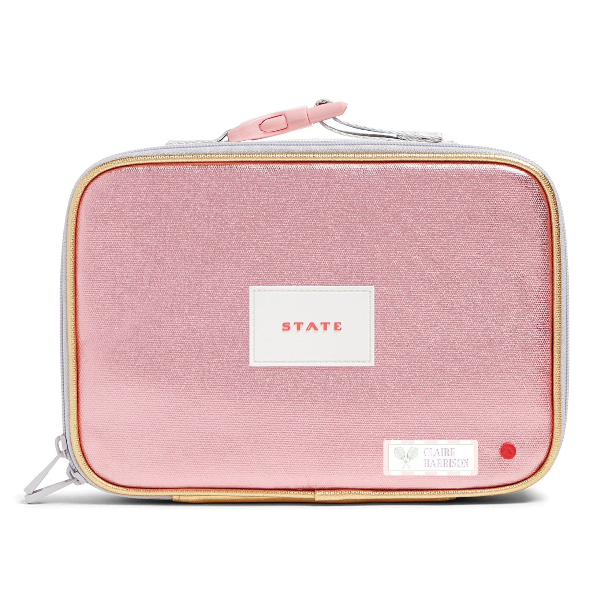Pink Tennis Vinyl School Labels