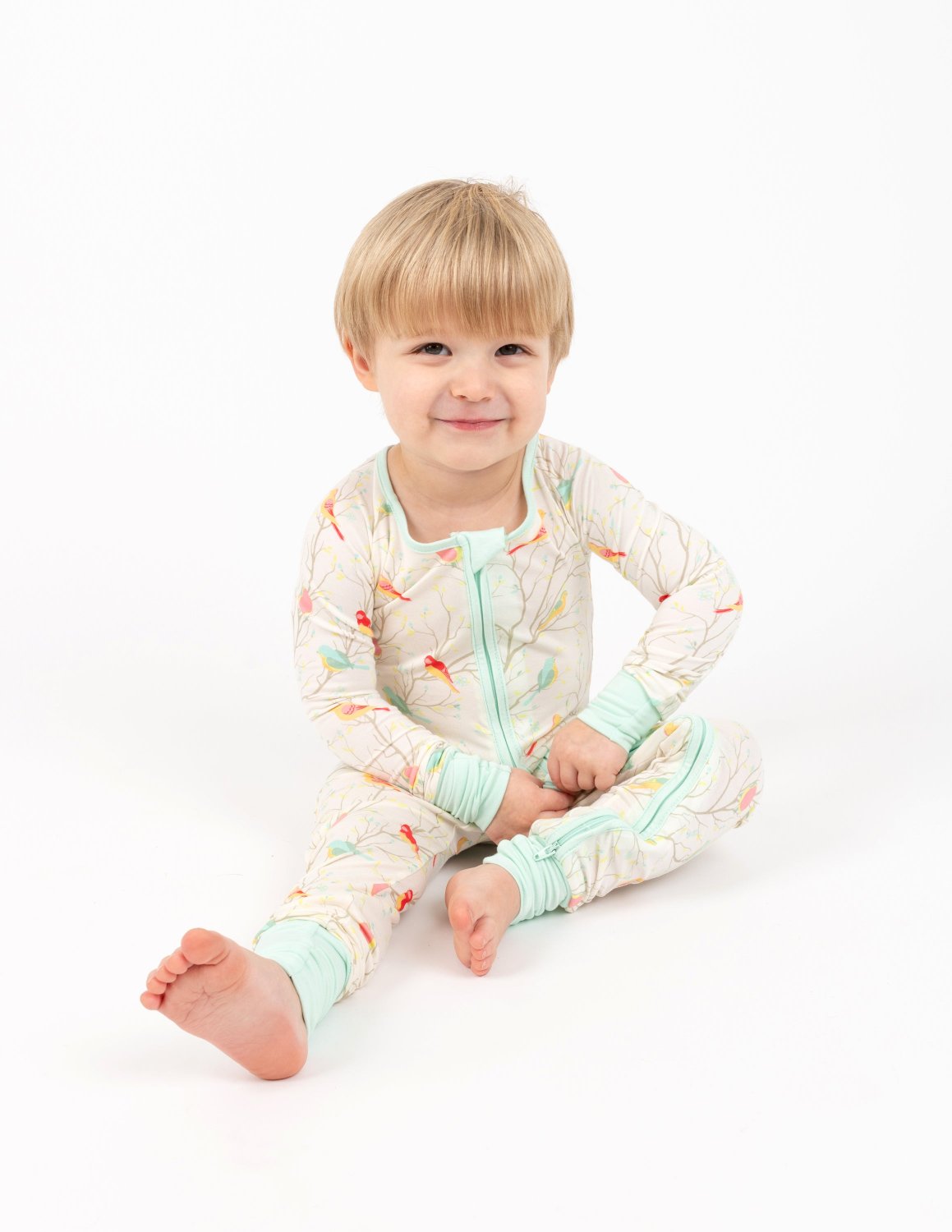 Baby's Footed Bamboo Pajamas