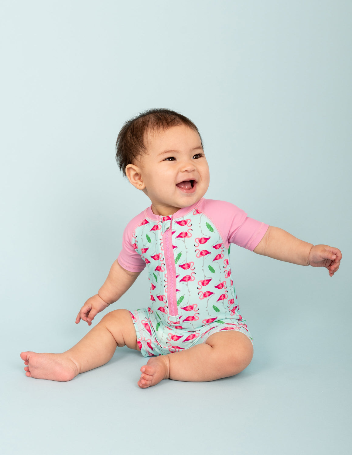 Baby One Piece Rash Guard Upf 50+