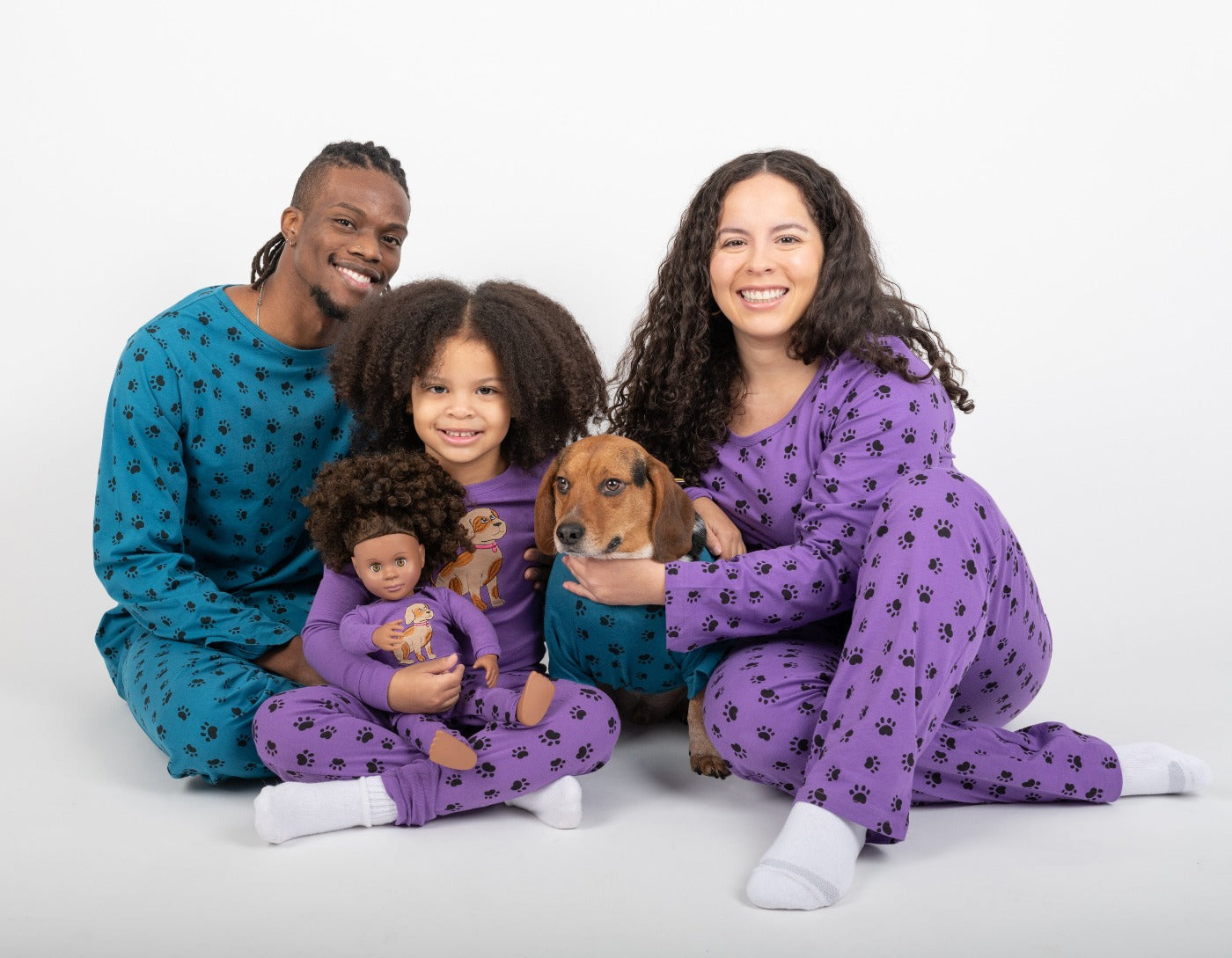 Dog Paw Print Pajamas
