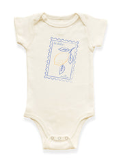 La Dolce Vita Stamp Organic Cotton Baby Bodysuit
