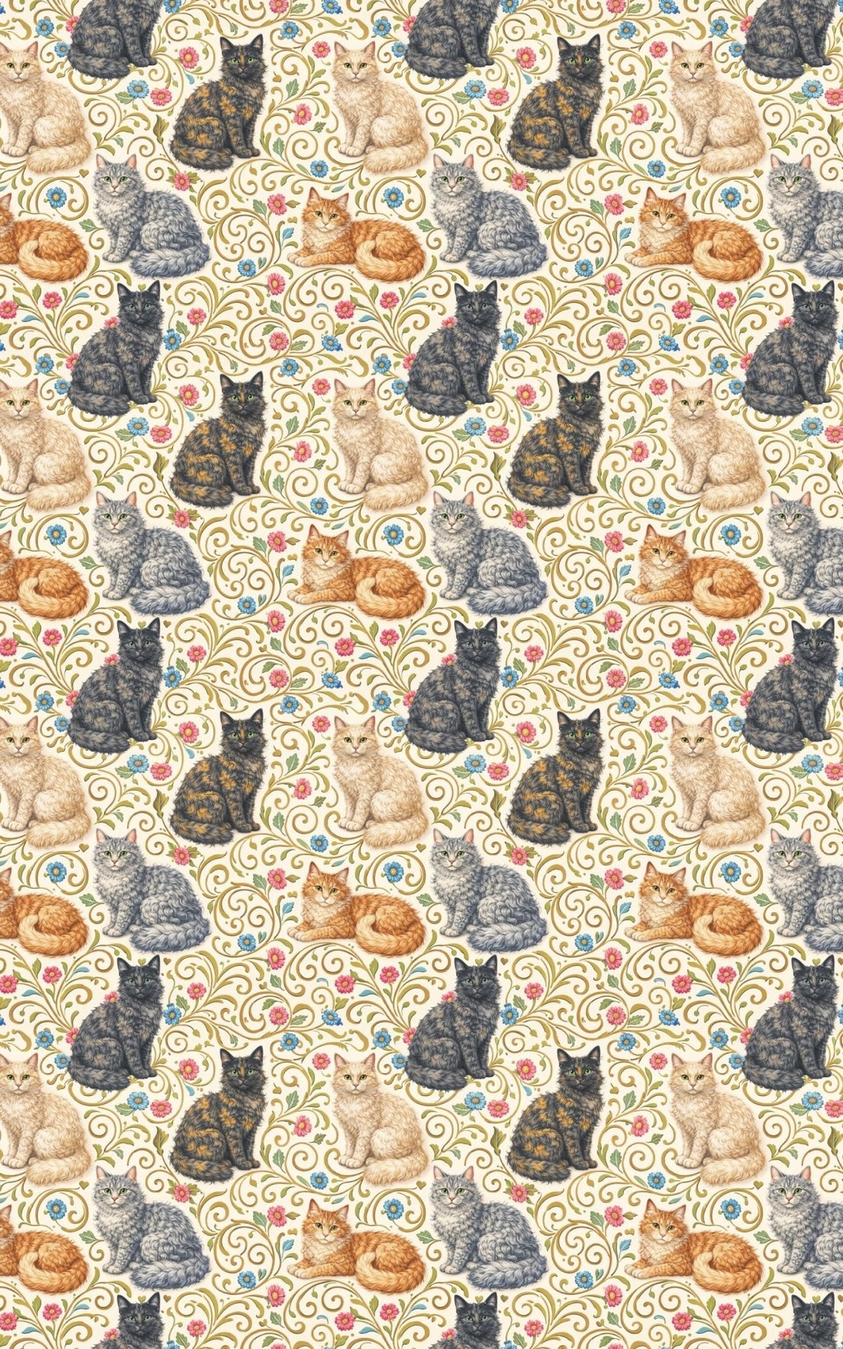 Laperm Curls Wrapping Paper