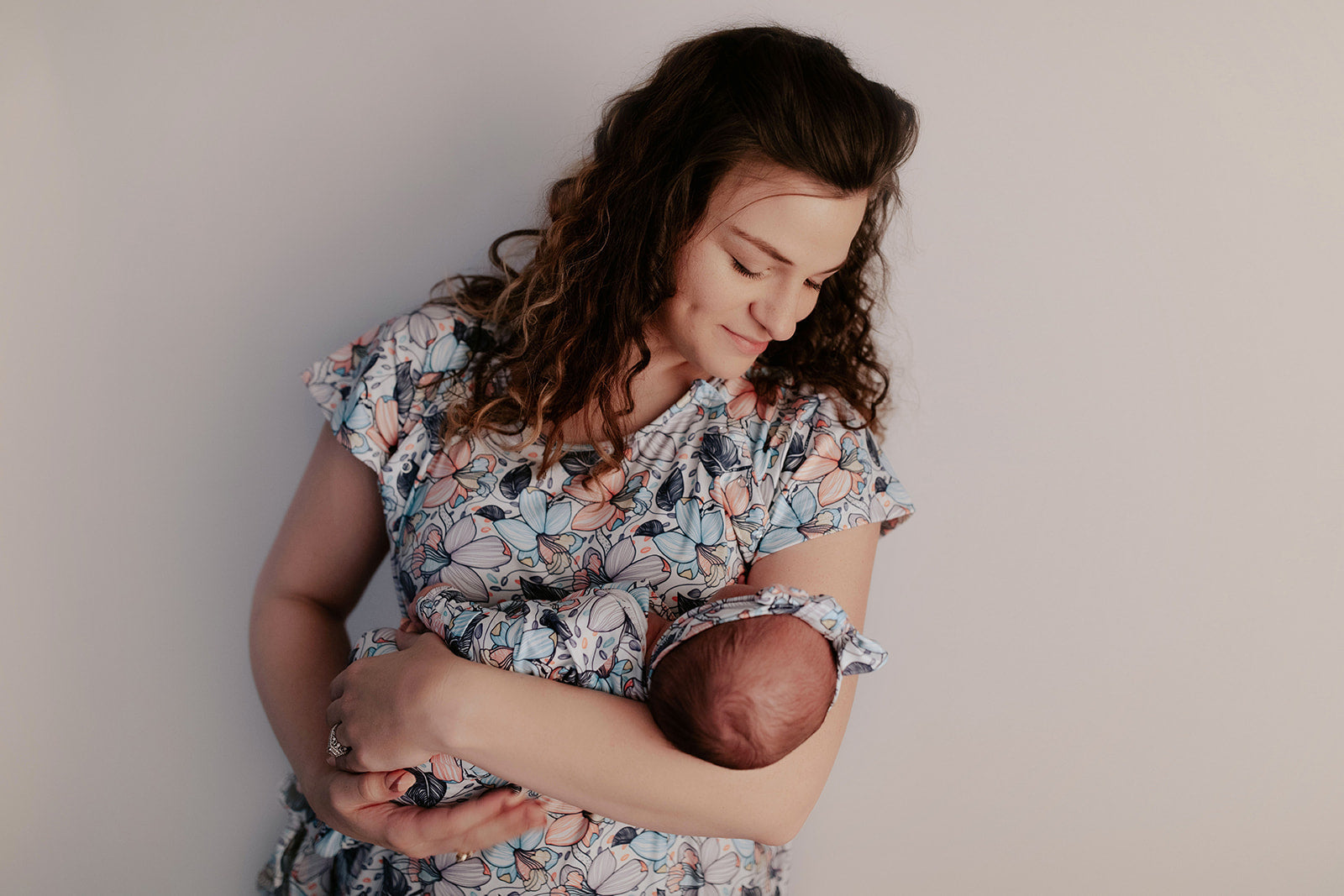 Flower Bloom Labor And Delivery Nursing Hospital Gown