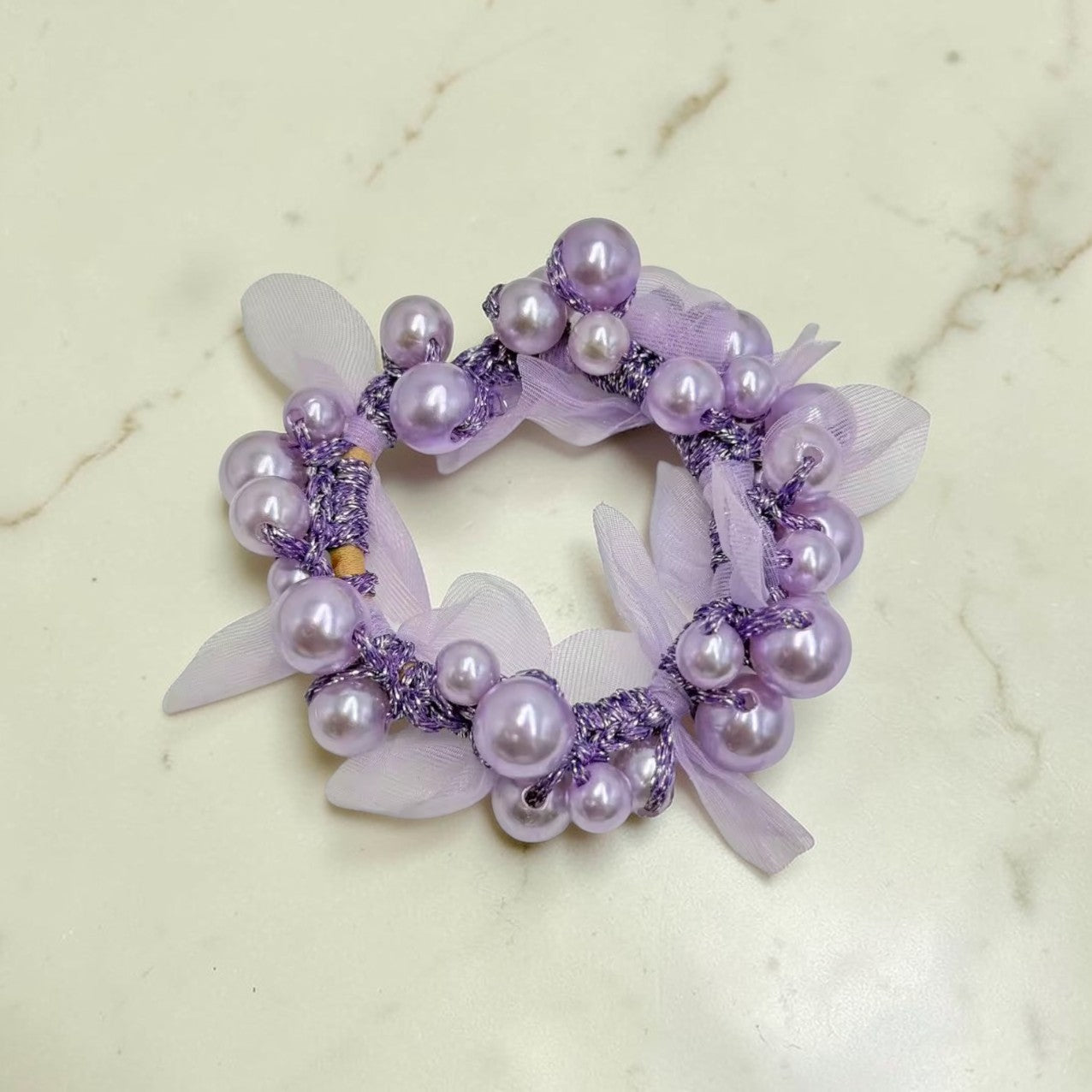 Lace Bloom Hair Tie