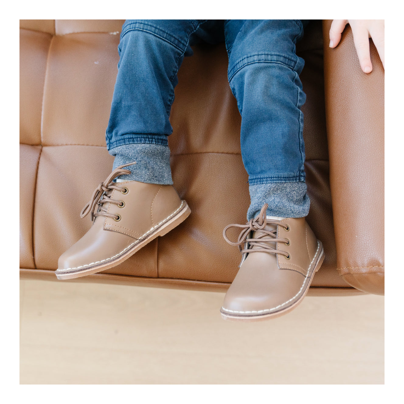 Logan Mid-top Lace Up Shoe