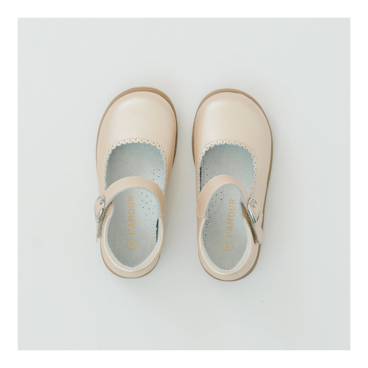Chloe Classic Scalloped Leather Mary Jane