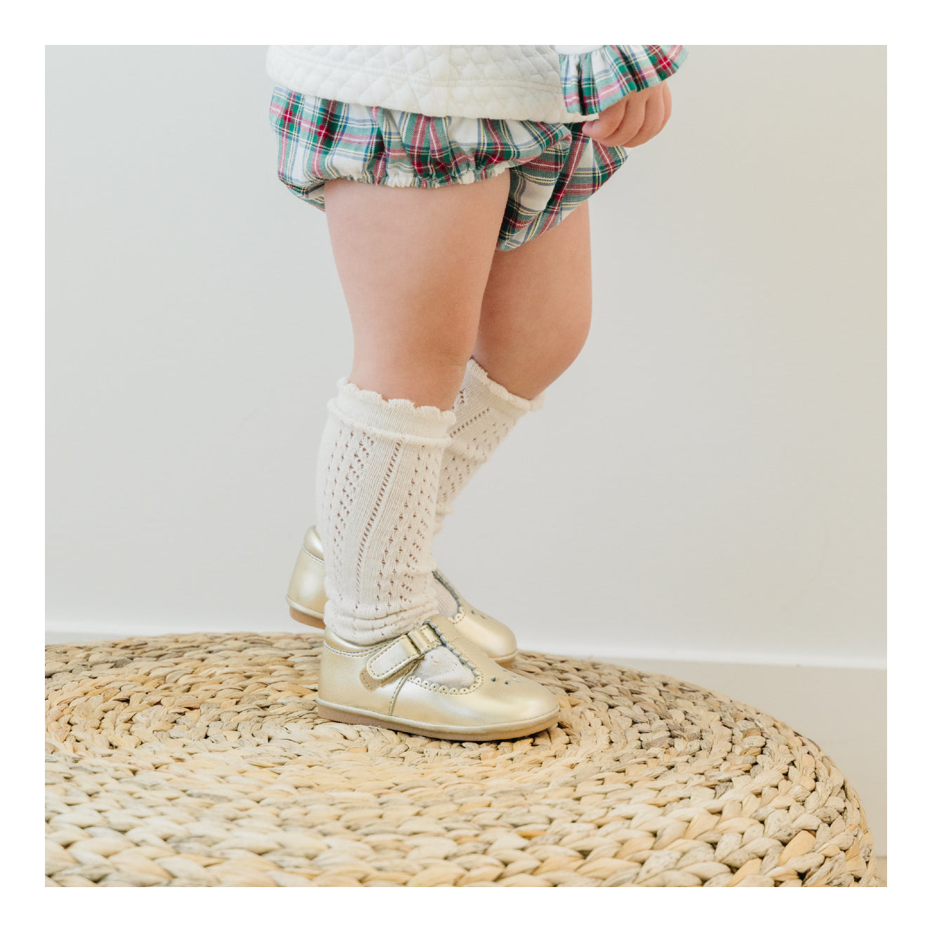 Dottie Scalloped T-strap Mary Jane (baby)