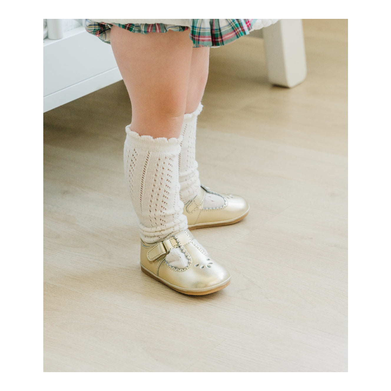 Dottie Scalloped T-strap Mary Jane (baby)
