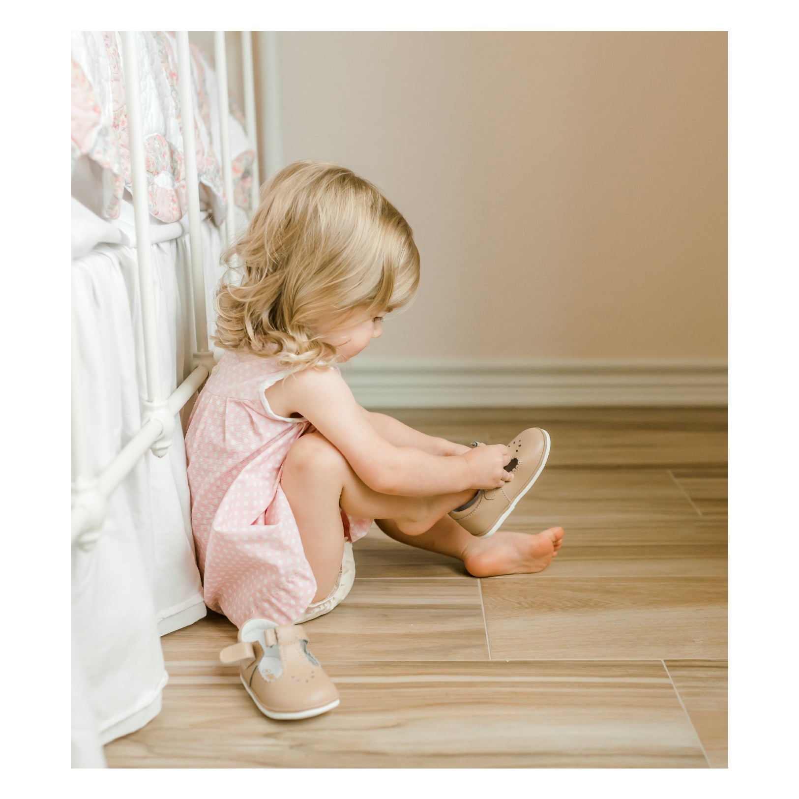 Dottie Scalloped T-strap Mary Jane (baby)