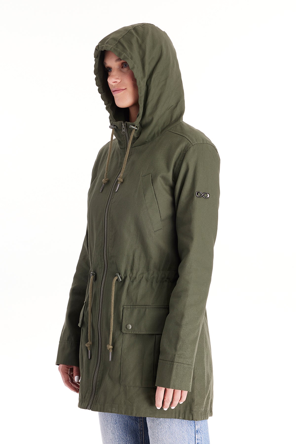 Lara 3 In 1 Maternity Jacket Military Style