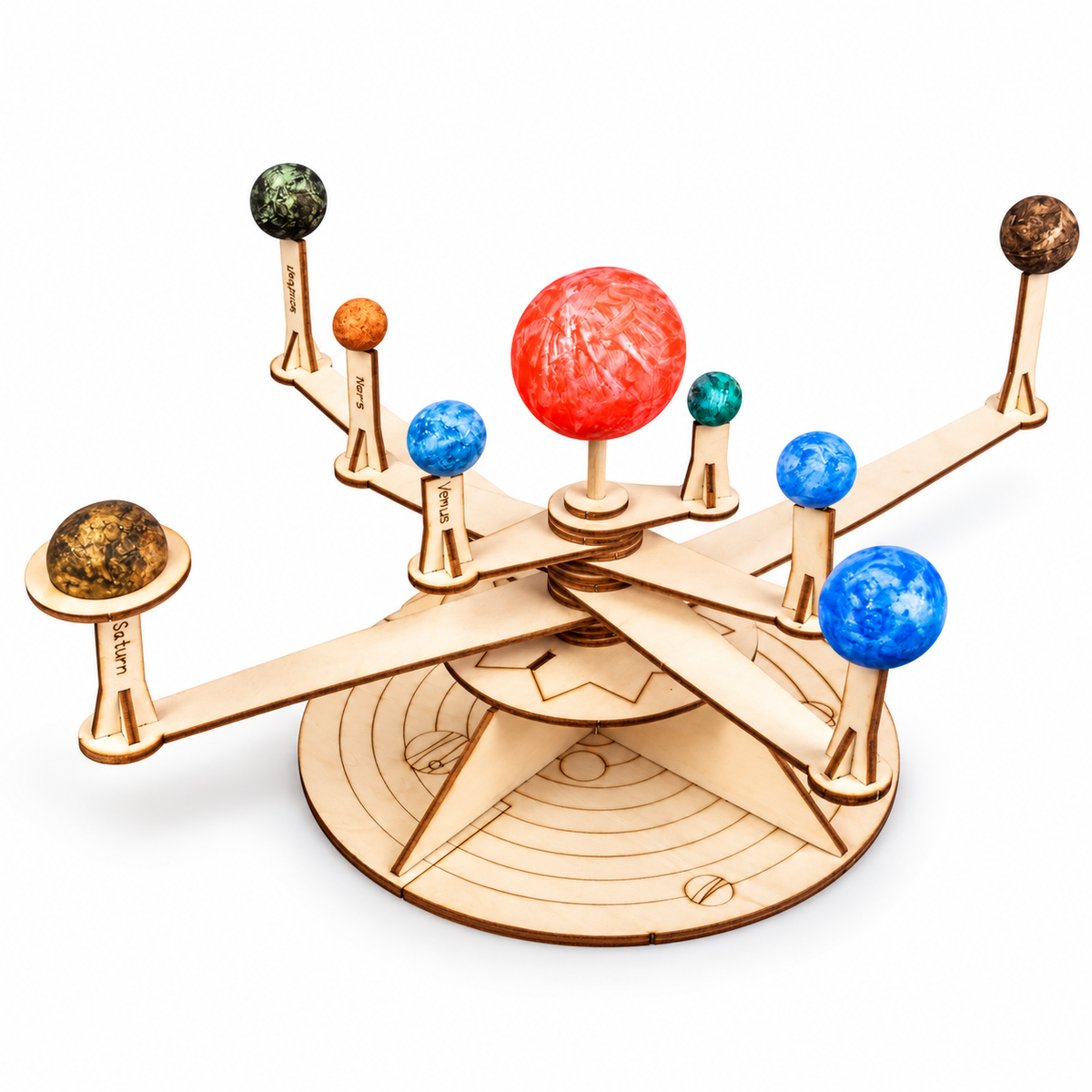 Solar System Model STEM Kit — Build the Planets in Orbit