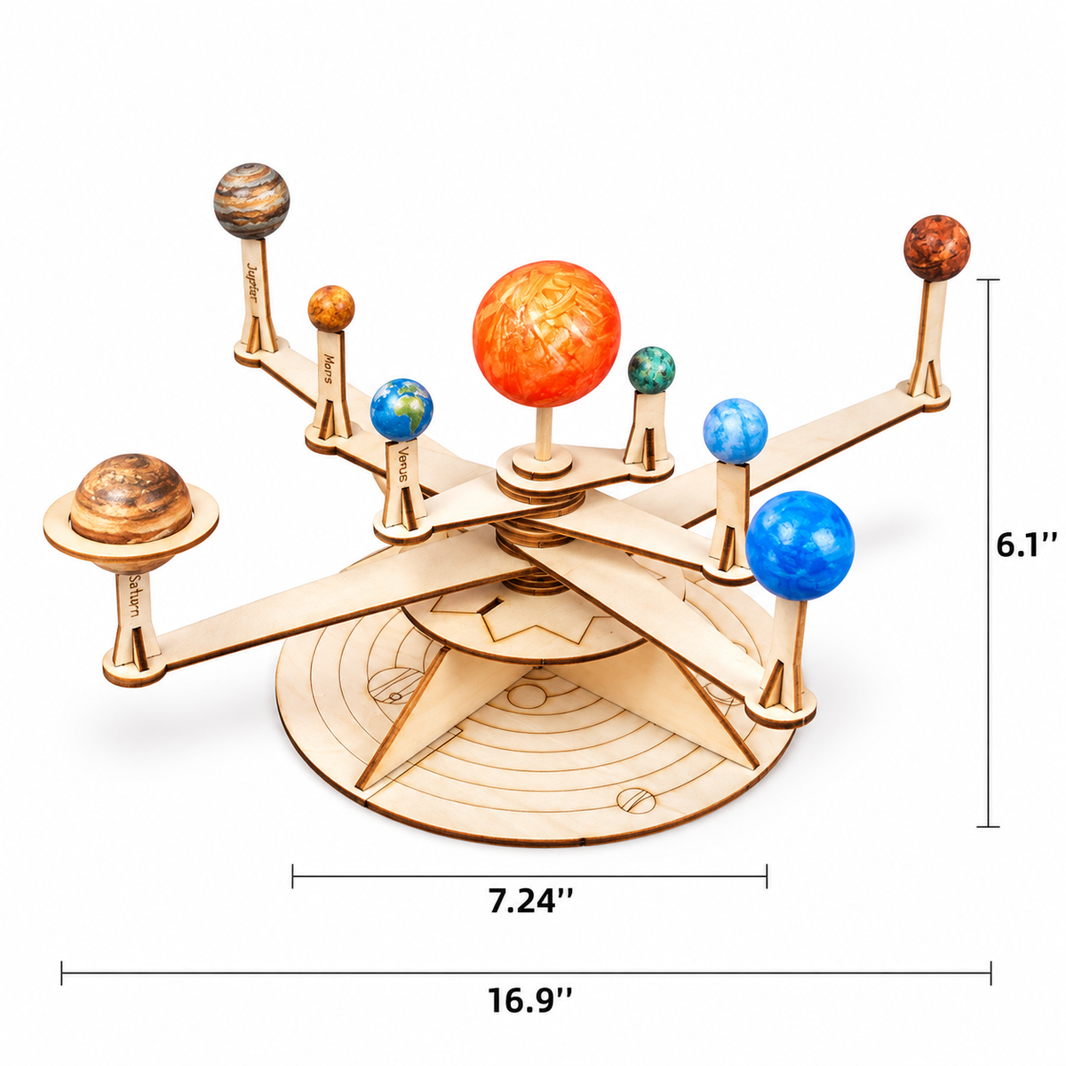 Solar System Model STEM Kit — Build the Planets in Orbit