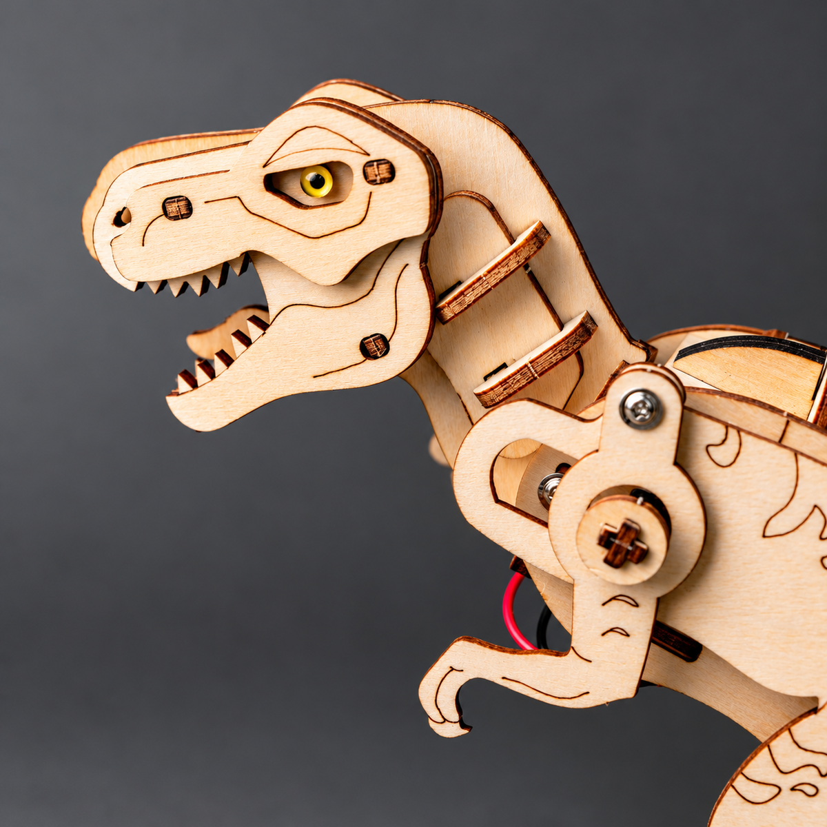 T-Rex Robot STEM Kit — Build a Walking Dinosaur