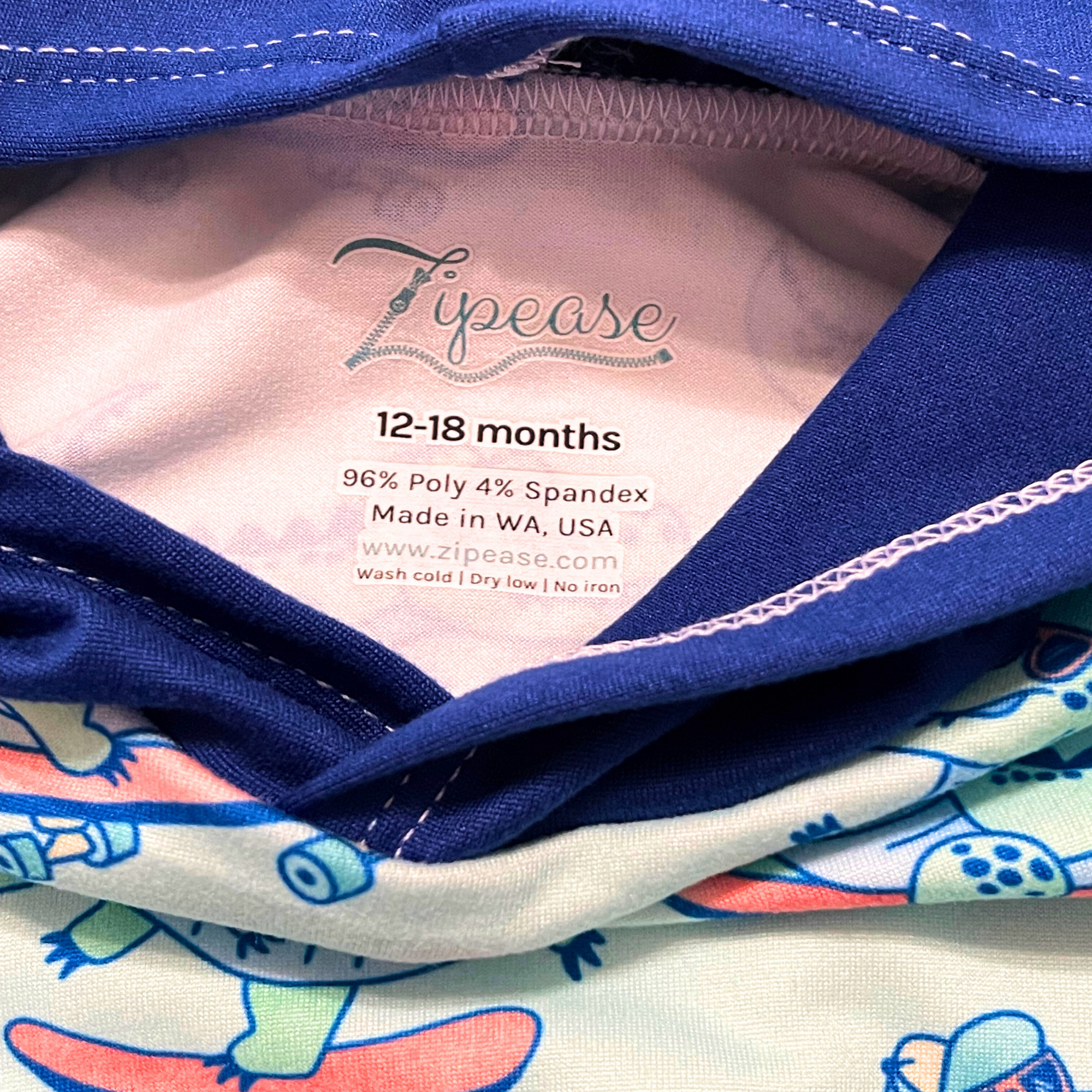 Later Gator Zip Romper