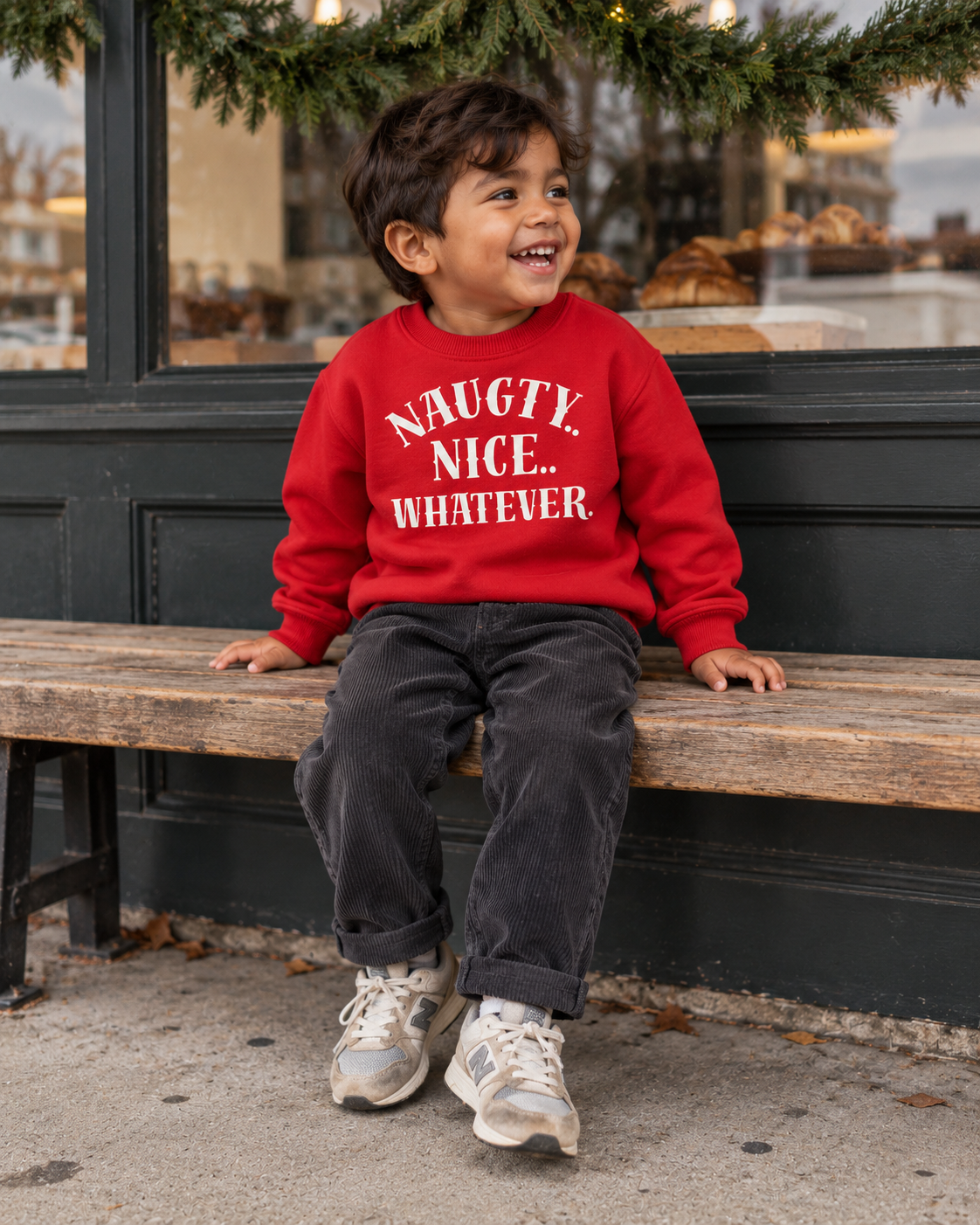Naughty...nice..whatever. Tee/pullover