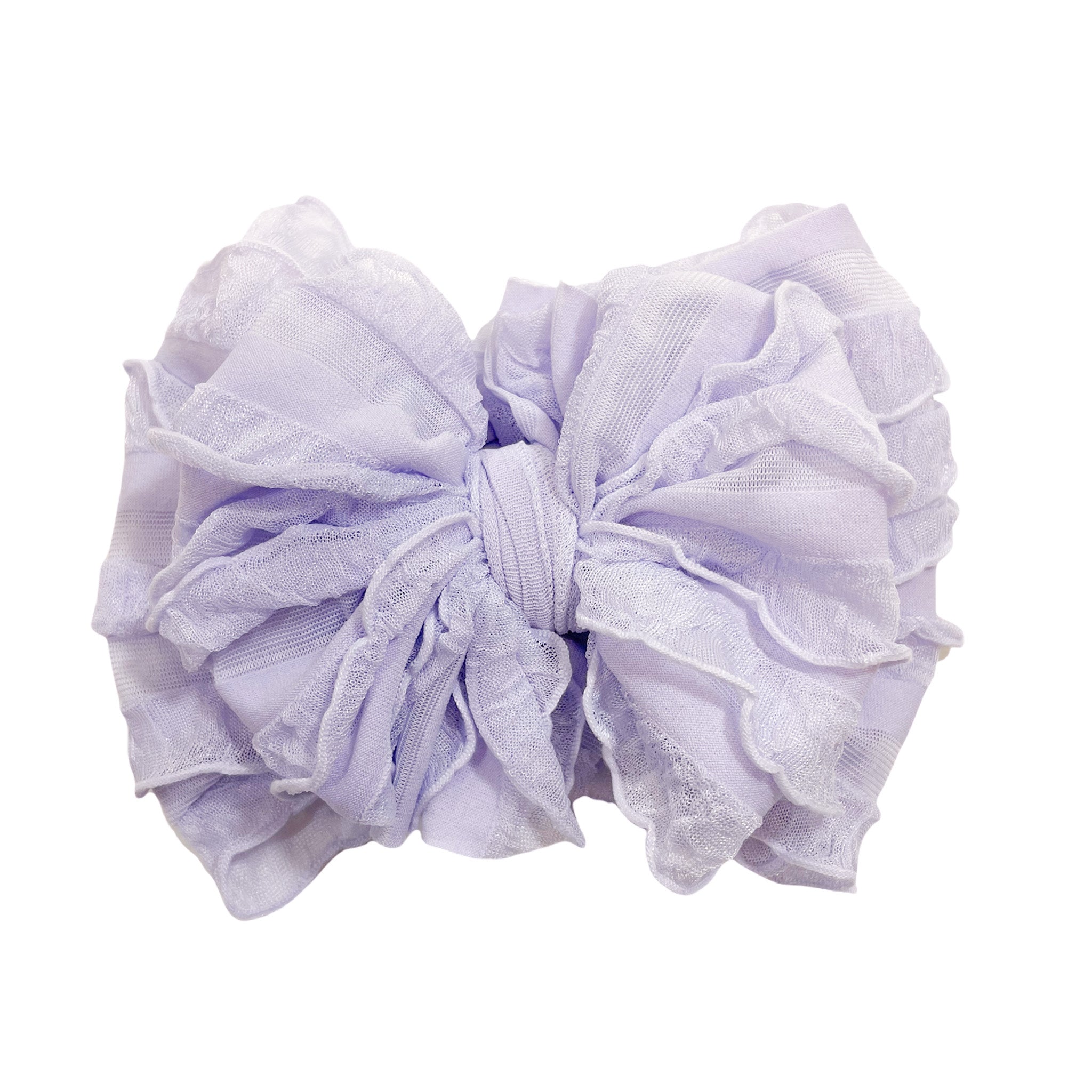Lavender | Signature Ruffled Baby Headband