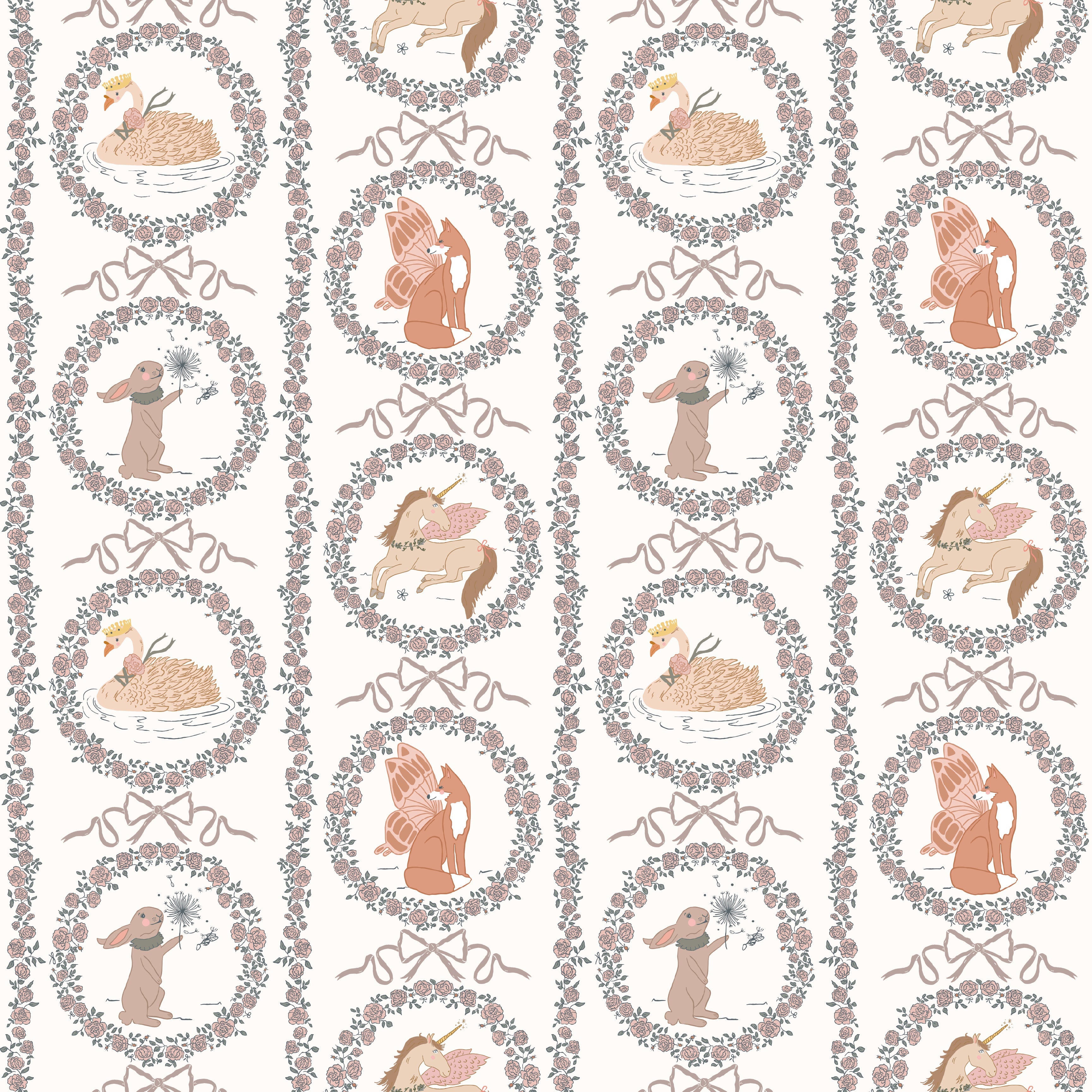 Layce Wallpaper By Painted Hawk Design