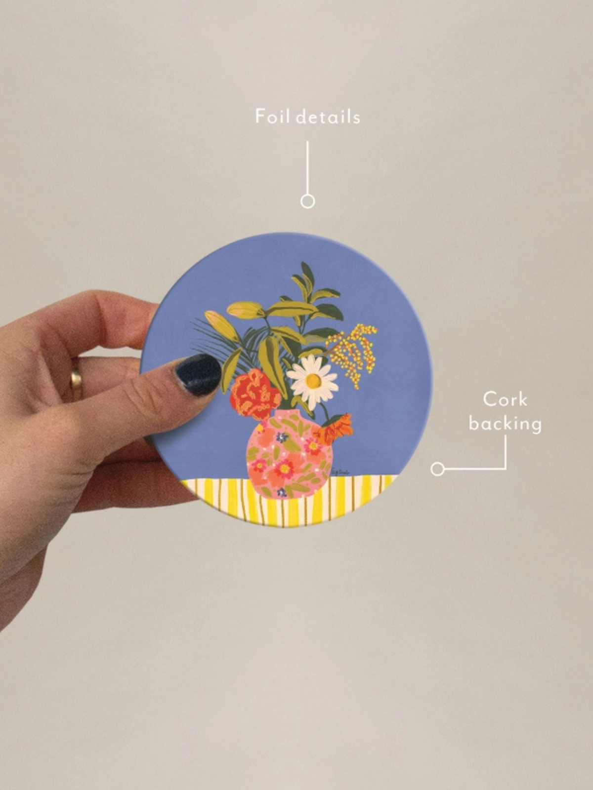Bouquet Of Coasters - Mix And Match Florals