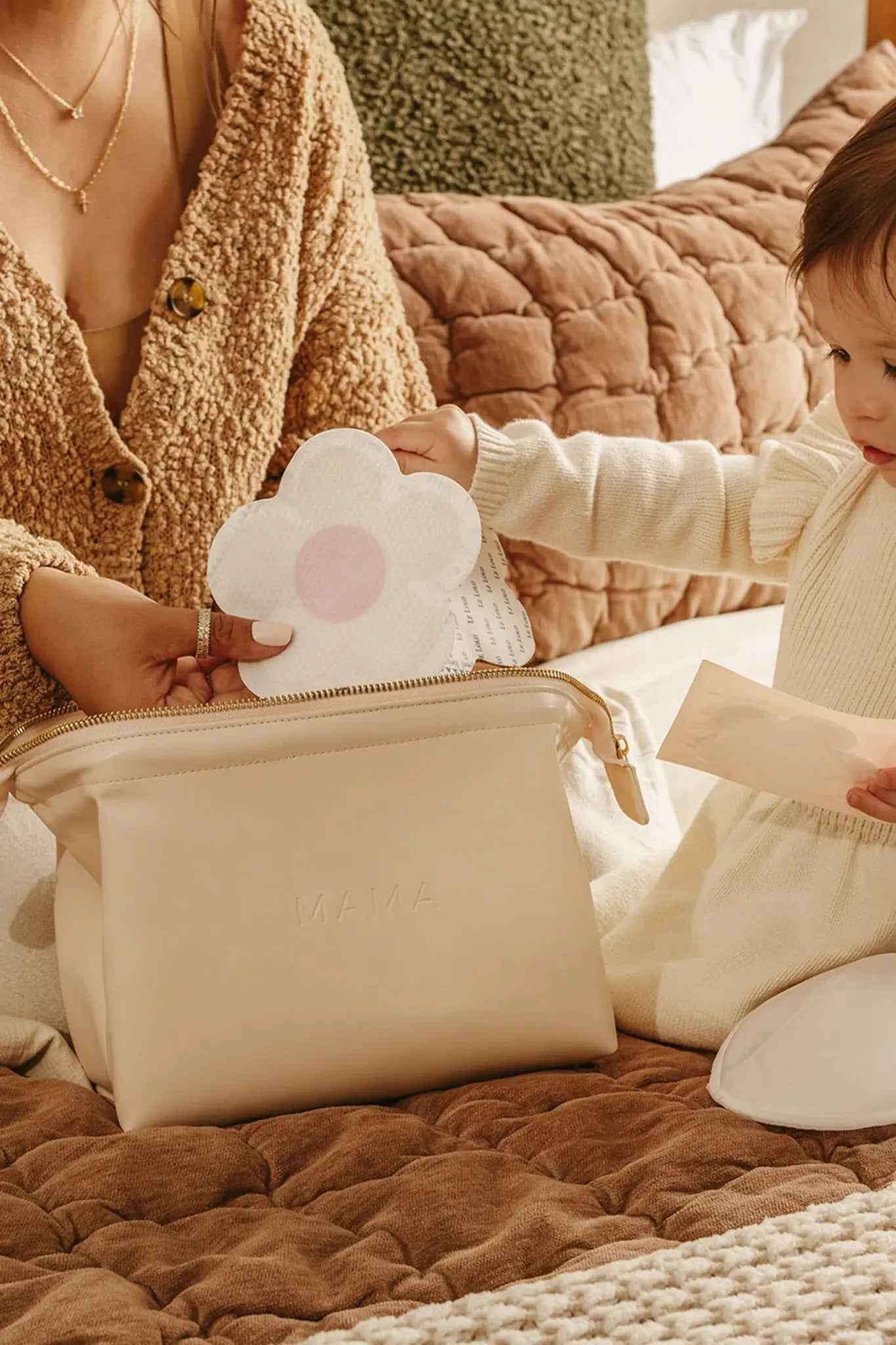 Vegan Leather Mama Carrying Bag