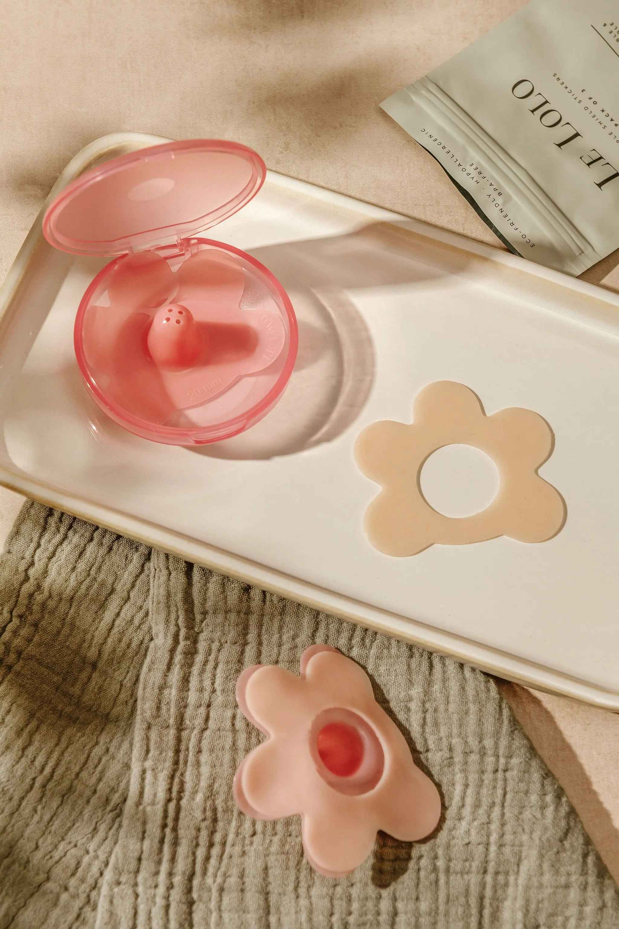 3 Pack Of Nipple Shield Stickers