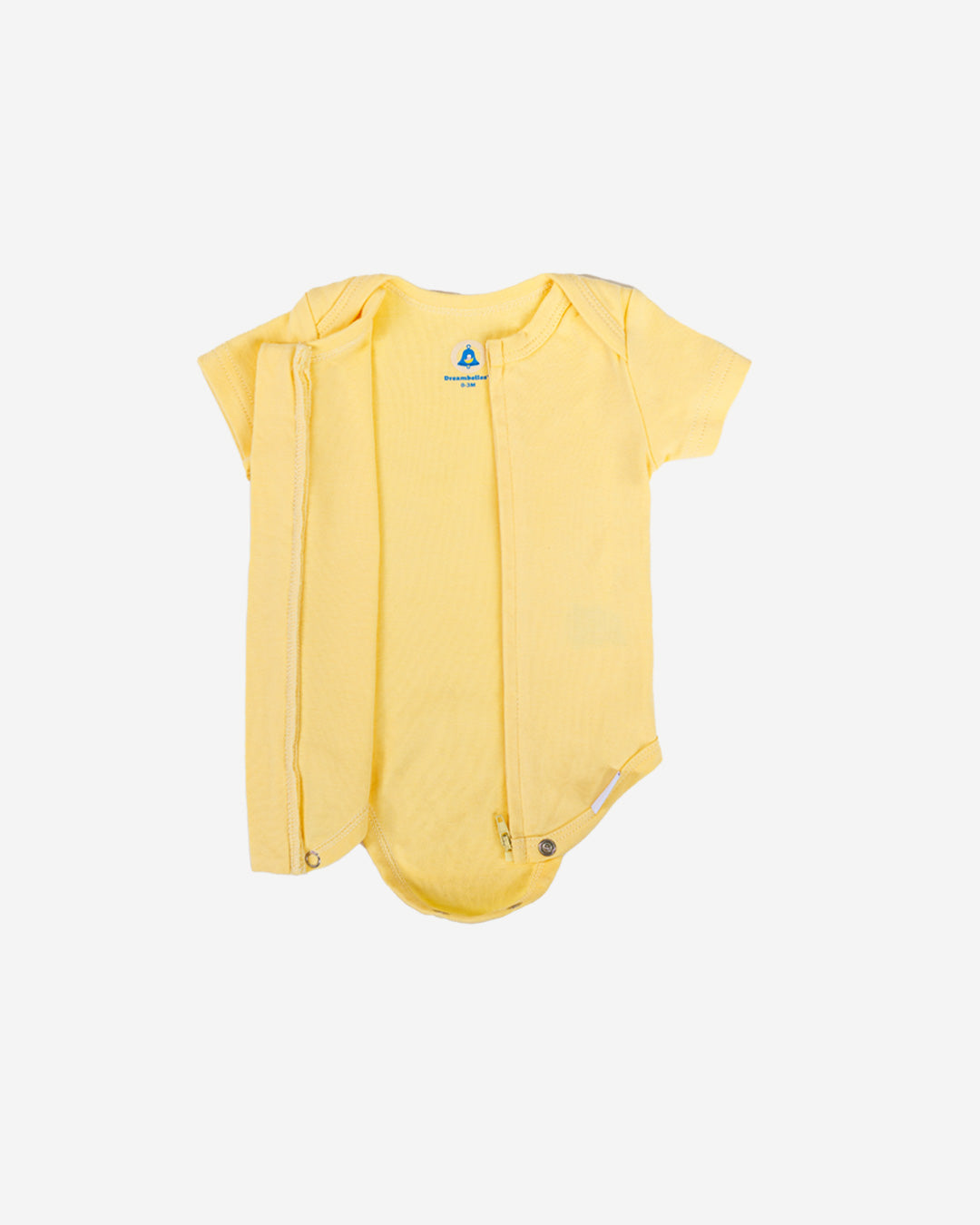 Zipper Bodysuit In Lemon