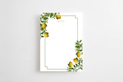Lemon Notepad | Notepad By Josil Paperie