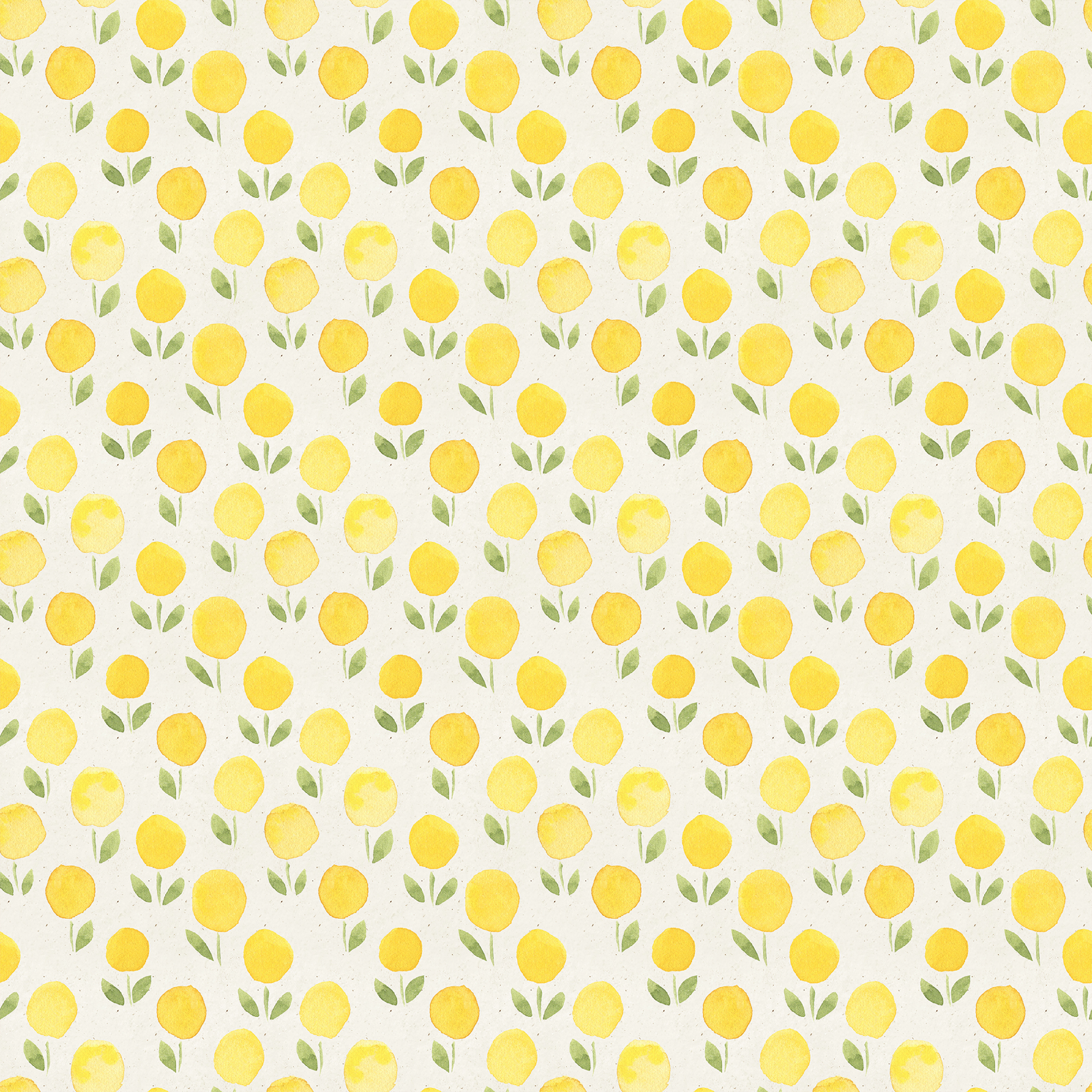 Lemon Tree Contact Paper  - Pack Of 3 Rolls (24x48" Each)