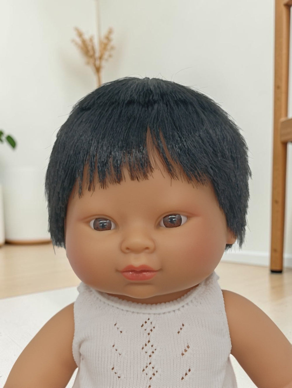 Bebenita 12" Baby Boy Doll - Leon | Unscented & Fully Clothed (arriving Soon)