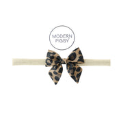 Leopard | Mini Piggy Bow