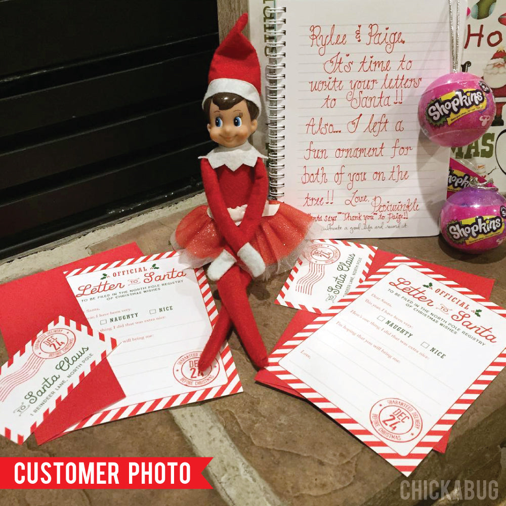 Official Letter To Santa Kit