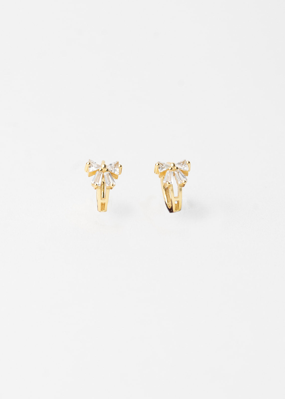 Bow Buckle Hoops