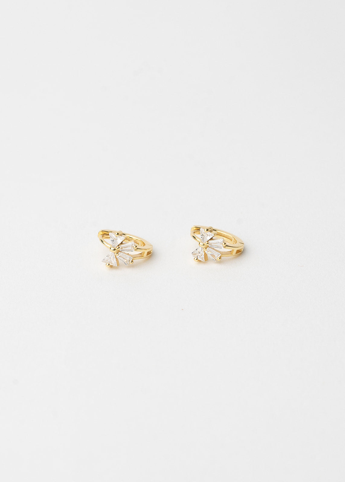 Bow Buckle Hoops