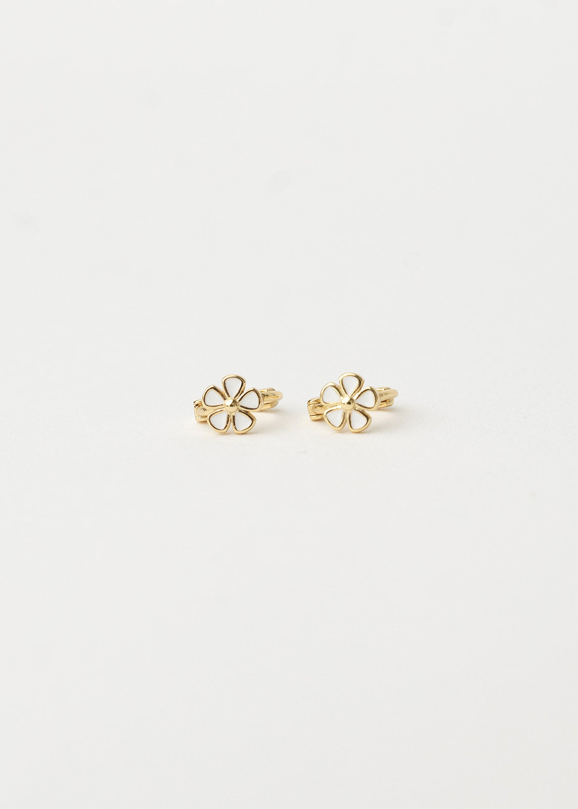 Daisy Buckle Hoops