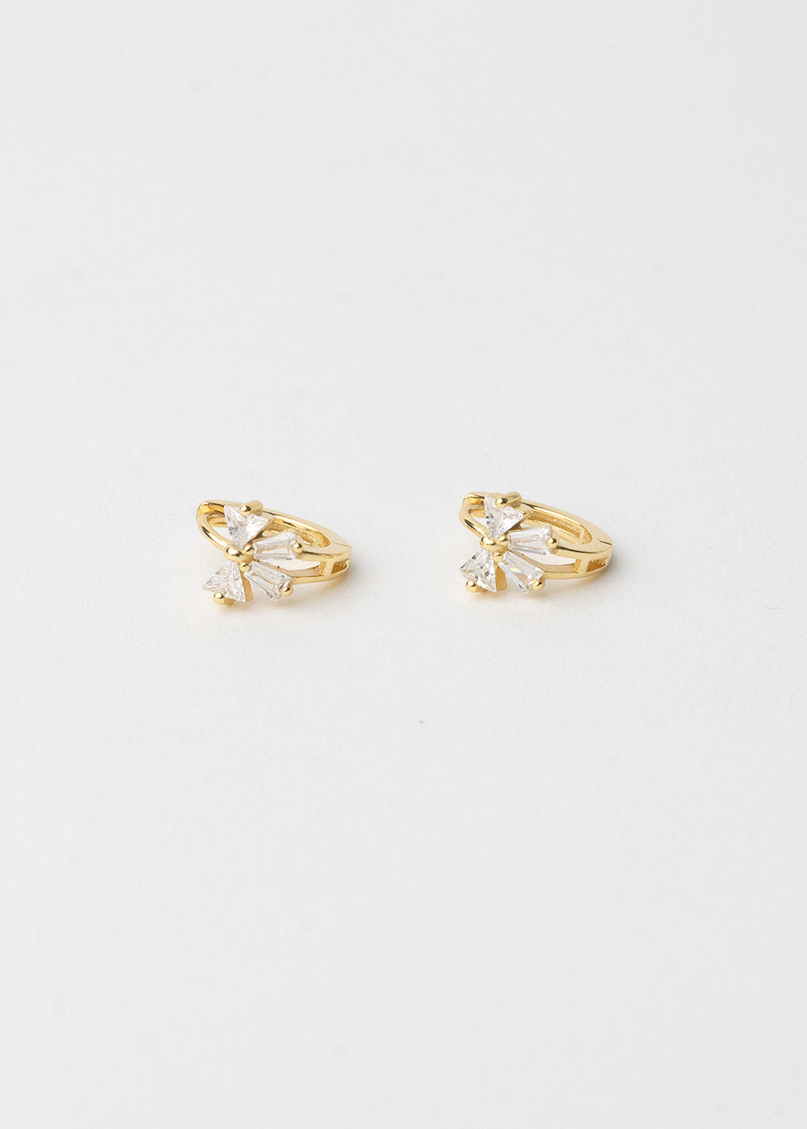 Bow Buckle Hoops