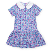 Libby Girls' Dress Blackberry Floral