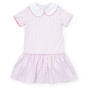 Libby Girls' Dress School Plaid Pink