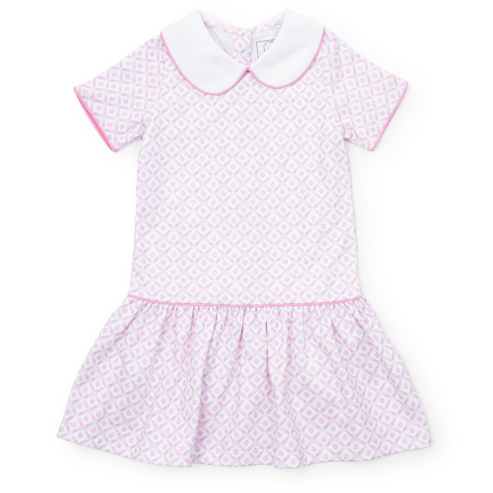 Libby Girls' Dress School Plaid Pink