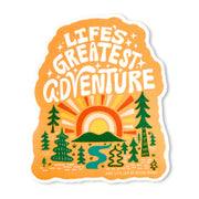 The "life's Greatest Adventure" Sticker
