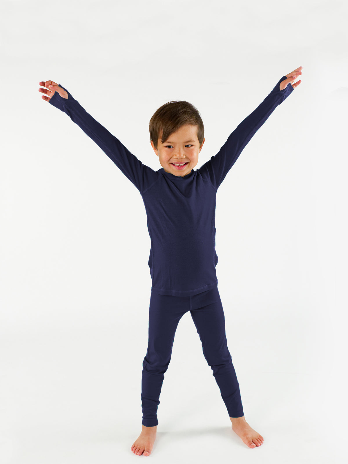 Kids Long Sleeve  – 100% Merino Wool - Baselayer