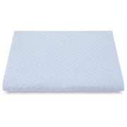 Striped Coverlet - Light Blue