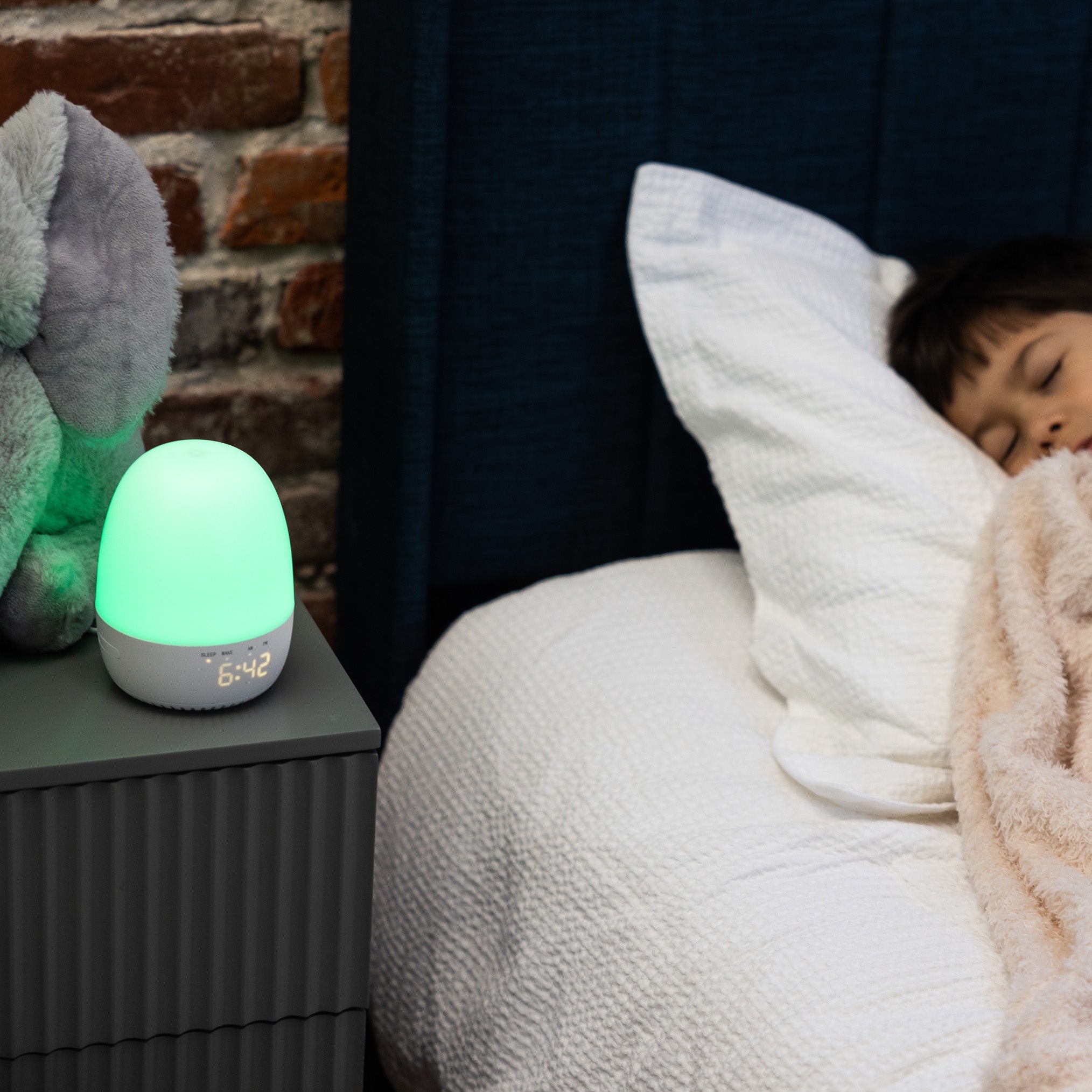 Light To Rise Sleep Trainer, Sound Machine, And Night Light
