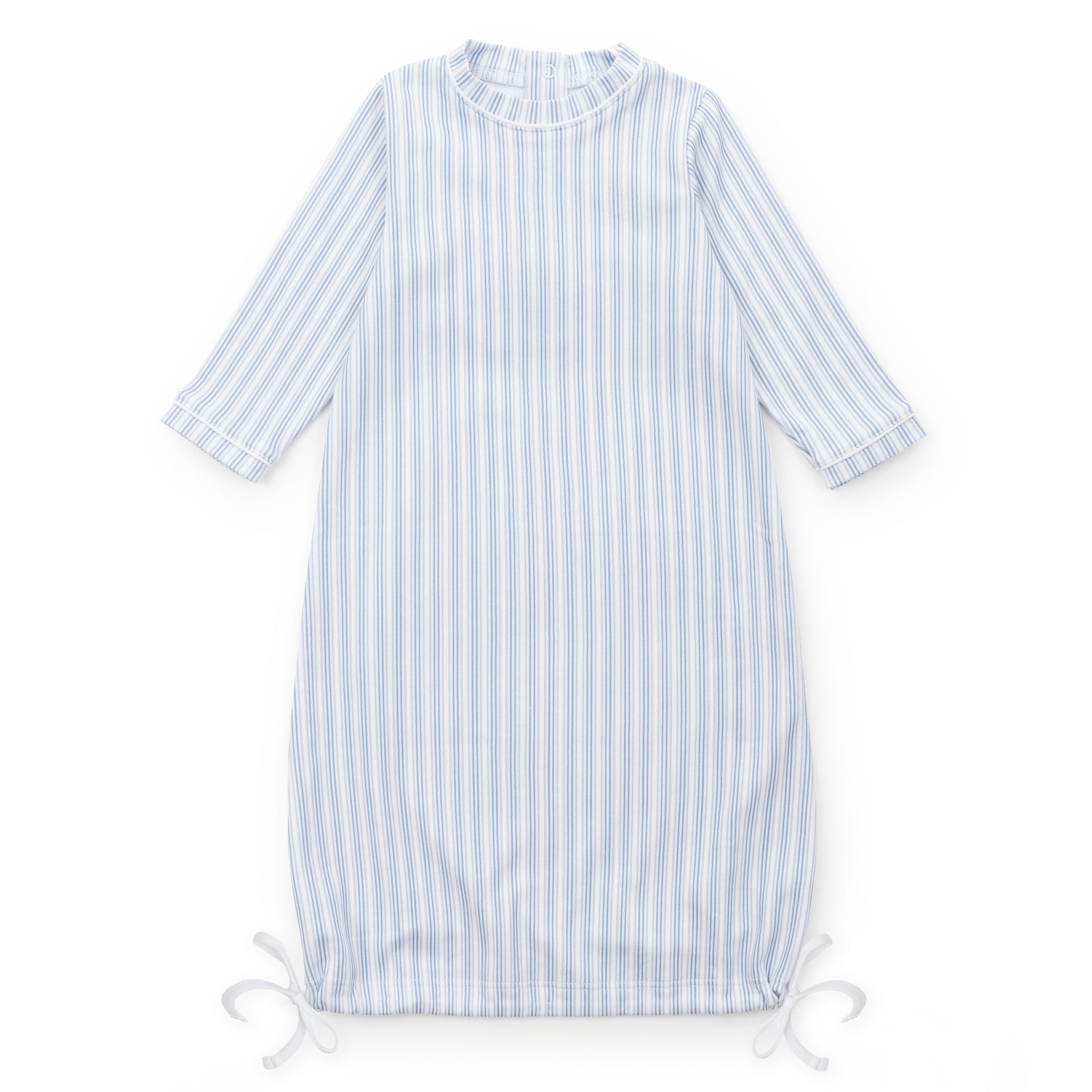 George Boys' Daygown - Stripes In Blue