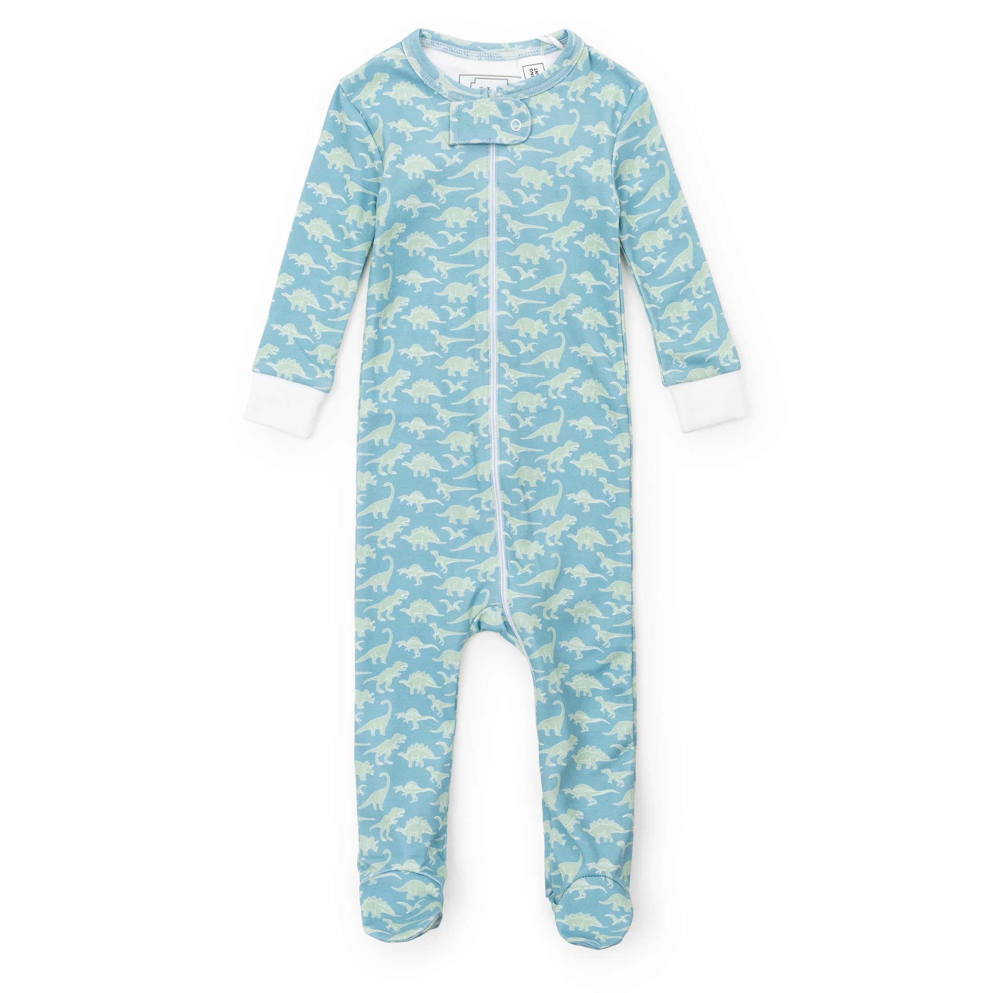 Parker Boys' Zipper Pajama - Dinosaur Dig