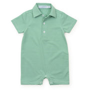 Austin Boys' Performance Shortall By Lh Sport - Green Stripes
