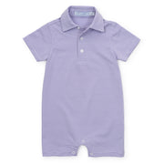 Austin Boys' Performance Shortall By Lh Sport - Purple Stripes