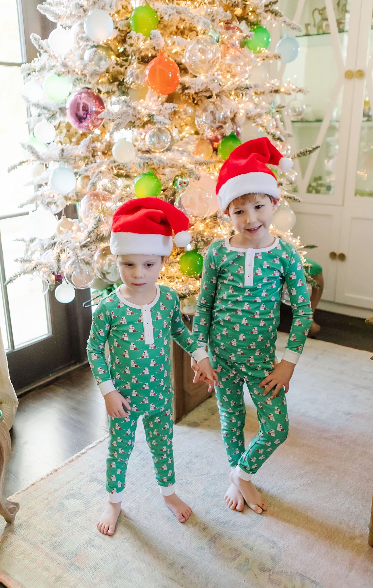 Jack Boys' Pajama Pant Set - Santa's Helper