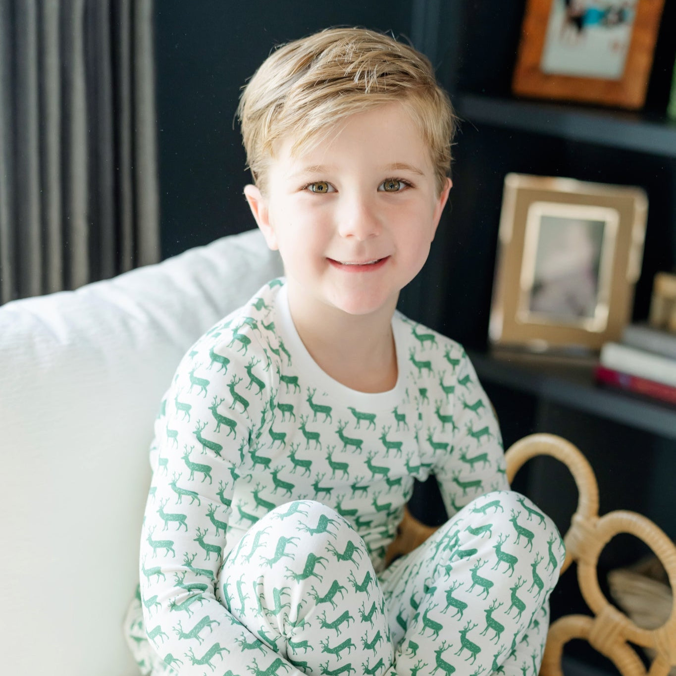 Grayson Boys' Pajama Pant Set - Woodland Deer