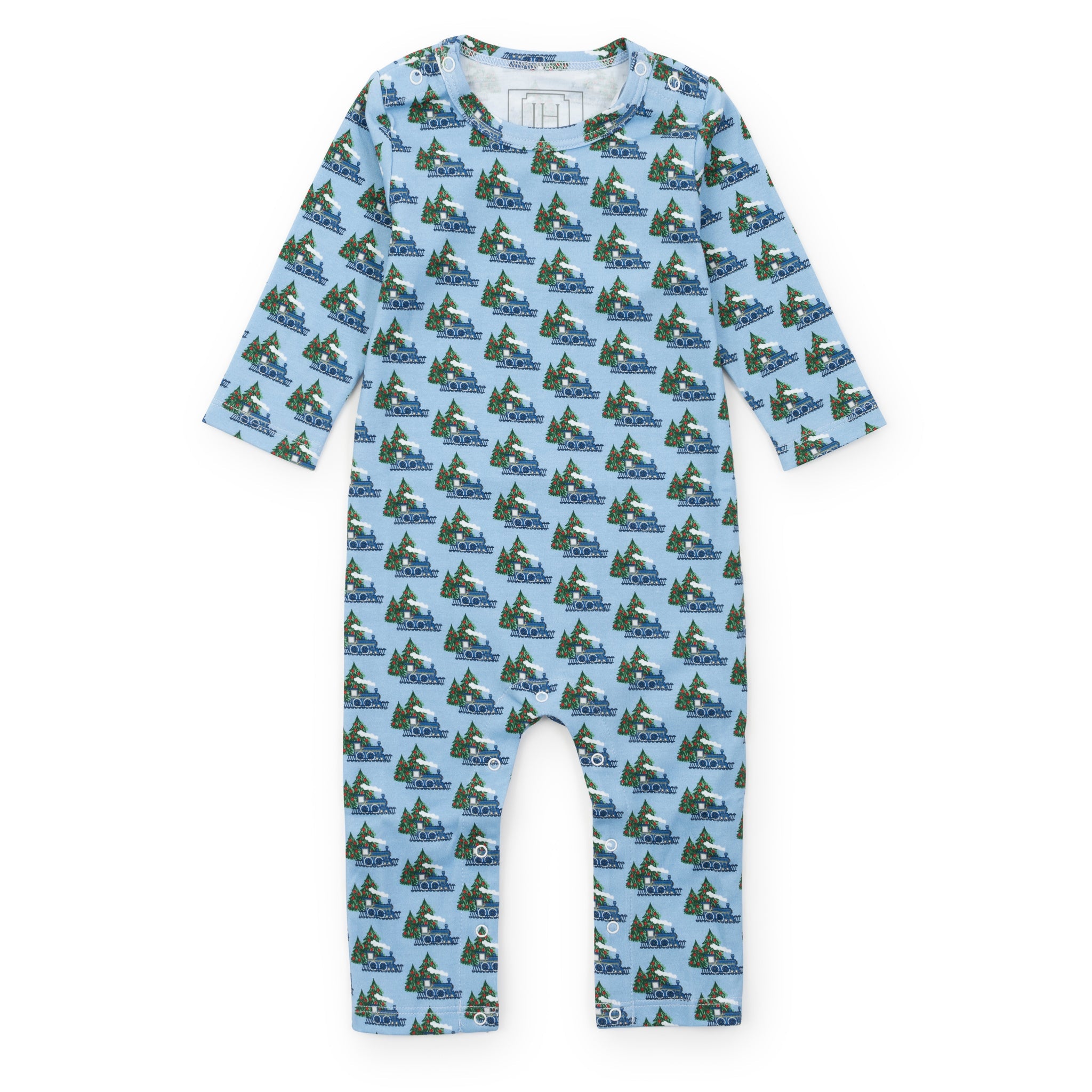 Thompson Boys' Romper - North Pole Express