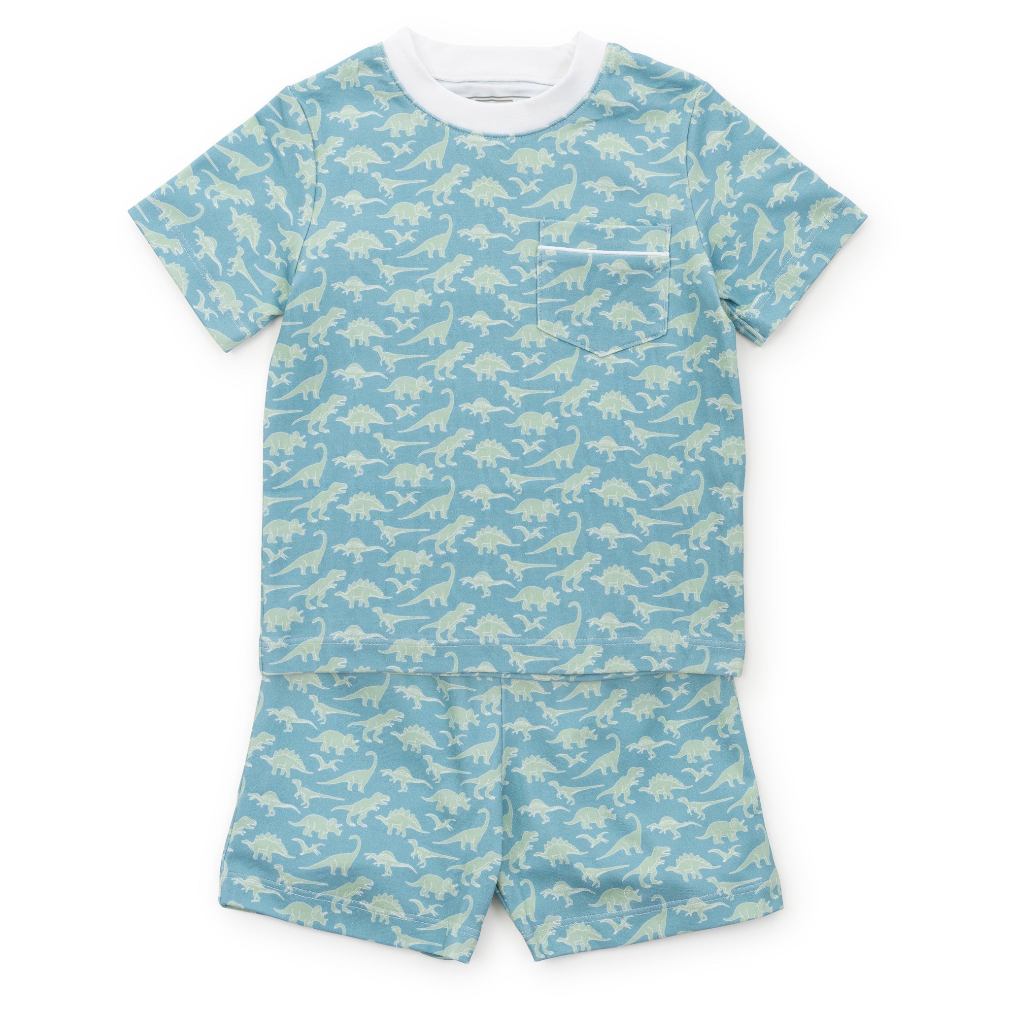 Charles Boys' Short Set - Dinosaur Dig