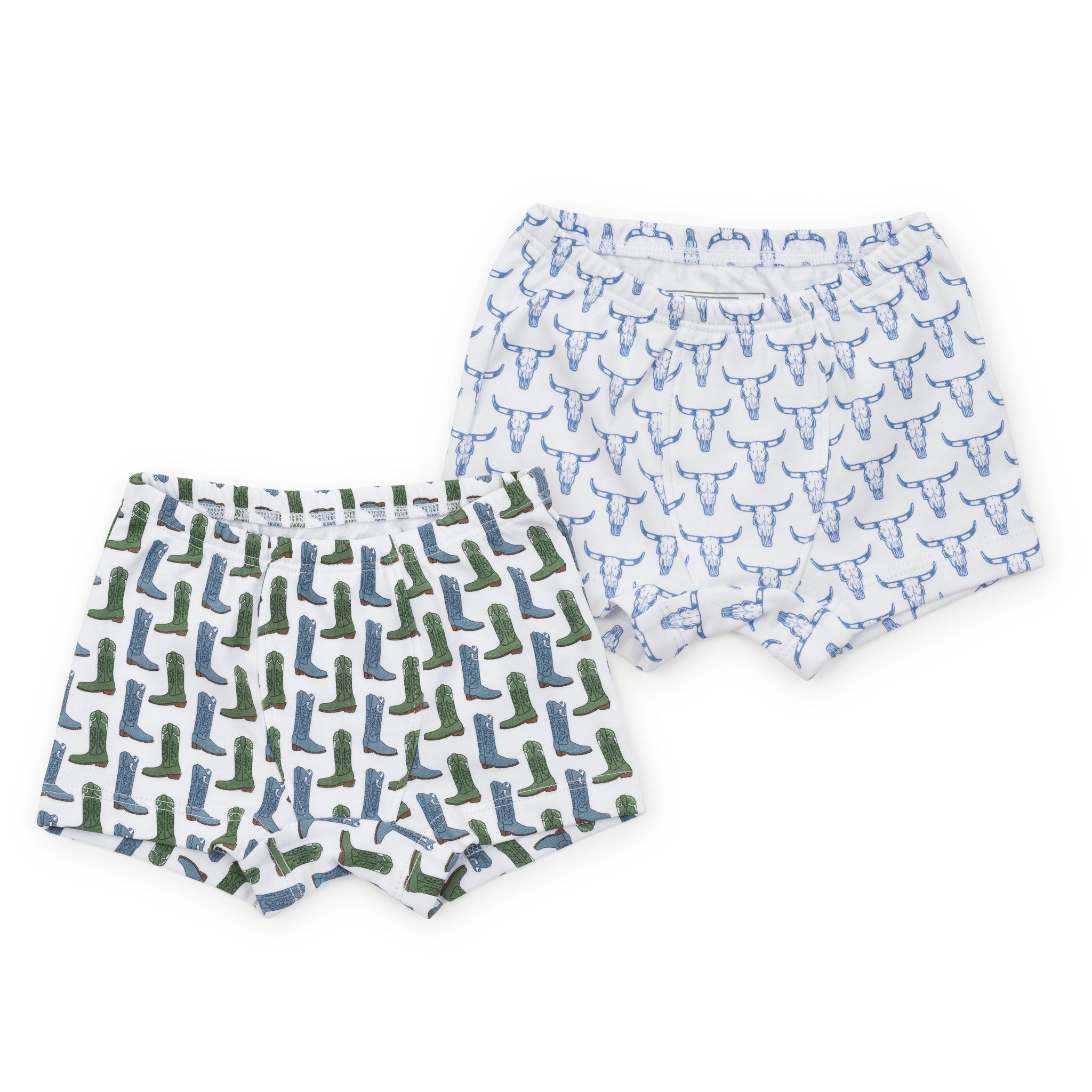 James Boys' Underwear Set - Cowboy Boots/steer